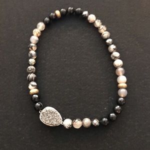 Silpada Ode to Geode wrap bracelet